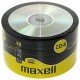 CD-R MAXELL 700Mo / 80min - Vitesse 52x - Tour de 50