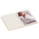 pochettes sans mémo FORTUNA - 32 pages blanches - 32 photos - Couverture Coloris aléatoire 12x16cm - à l'unité