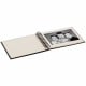 PANODIA - Album photo traditionnel MALO - 50 pages ivoires - 50 photos - Couverture Noire 19.5x14.5cm