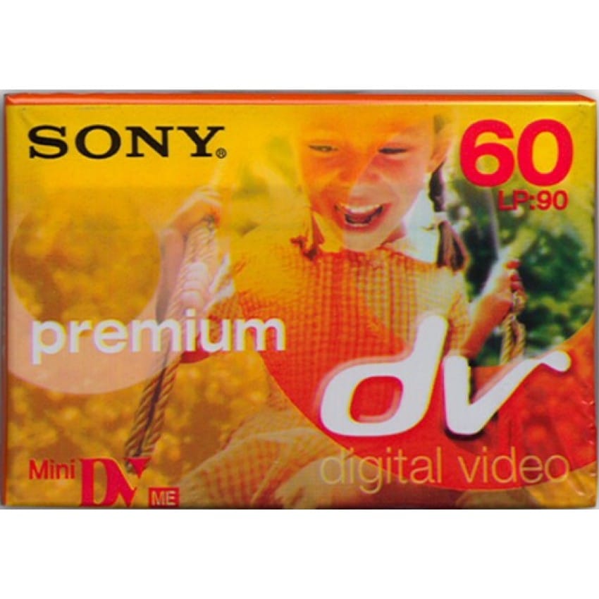Cassette Mini DV SONY Premium 60 mn