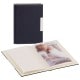 pochettes sans mémo - 24 pages blanches - 24 photos - Couverture Bleue 17,5x12,5cm