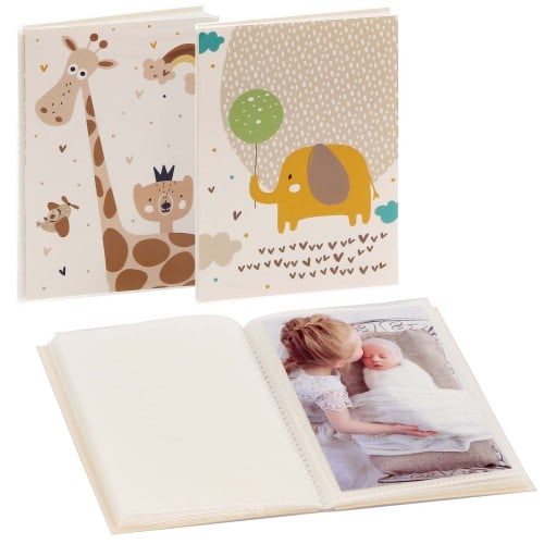 GOLDBUCH - Mini album pochettes sans mémo LITTLE DREAM - 32 pages blanches - 32 photos - Couverture Coloris aléatoire 12x16cm