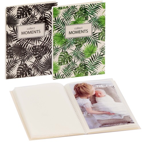 GOLDBUCH - Mini album pochettes sans mémo TROPICANA - 32 pages blanches - 32 photos - Couverture Coloris aléatoire 12x16cm - à l'unité