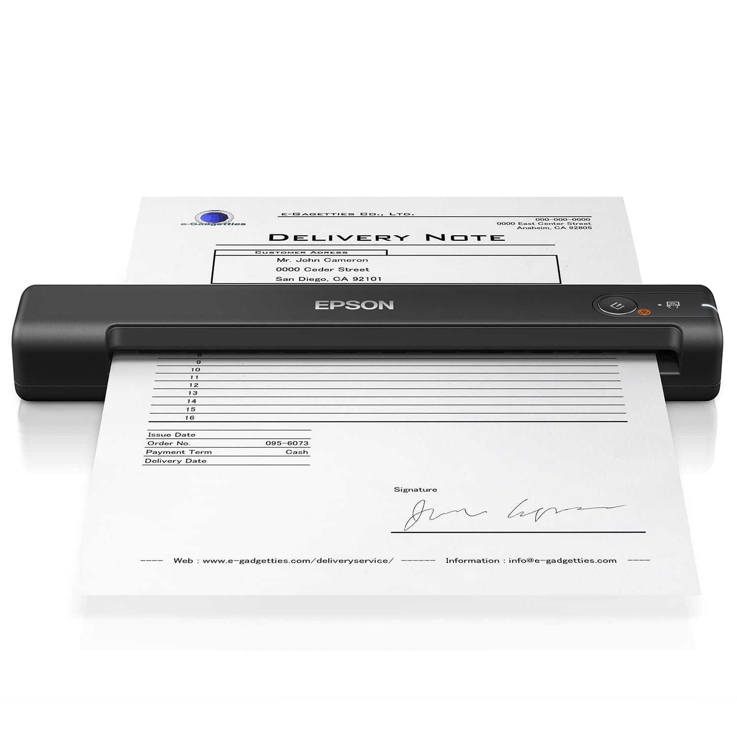 Epson WorkForce ES 50 Pas Cher - Scanner Portable Epson ES-50