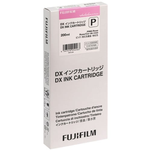 Cartouche d'encre FUJI Rose - Pour DX100 - 200ml