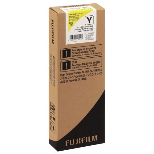 Cartouche d'encre FUJI FUJIFILM Cartouche encre jaune pour DL600 / DL650 700ml