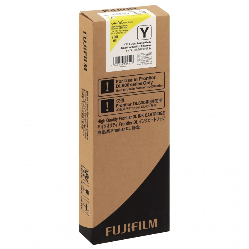 Cartouche d'encre FUJI FUJIFILM Cartouche encre jaune pour DL600 / DL650  700ml