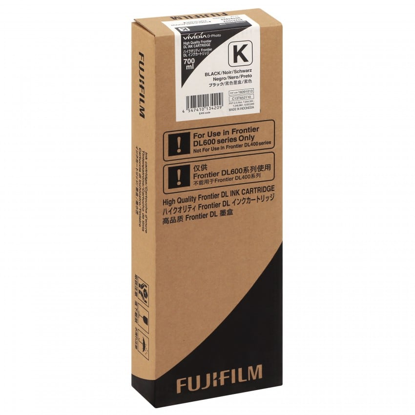 Cartouche d'encre FUJI FUJIFILM Cartouche encre noir pour DL600 / DL650 700ml