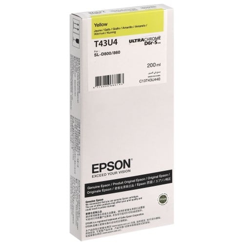 Epson SureLab encre jaune pour D800 (réf C13T43U440)