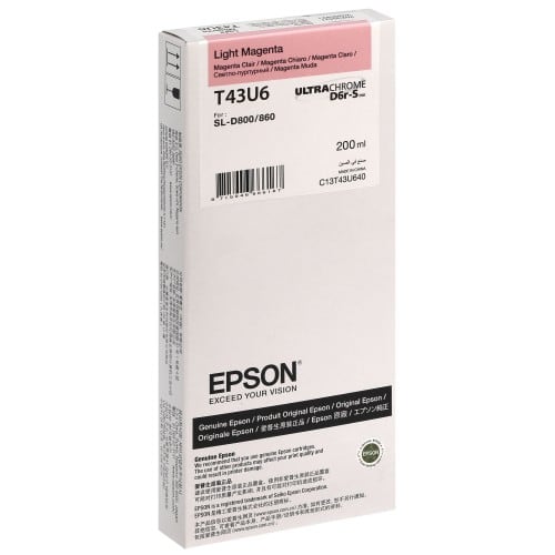 Epson SureLab encre magenta clair pour D800 (réf C13T43U640)