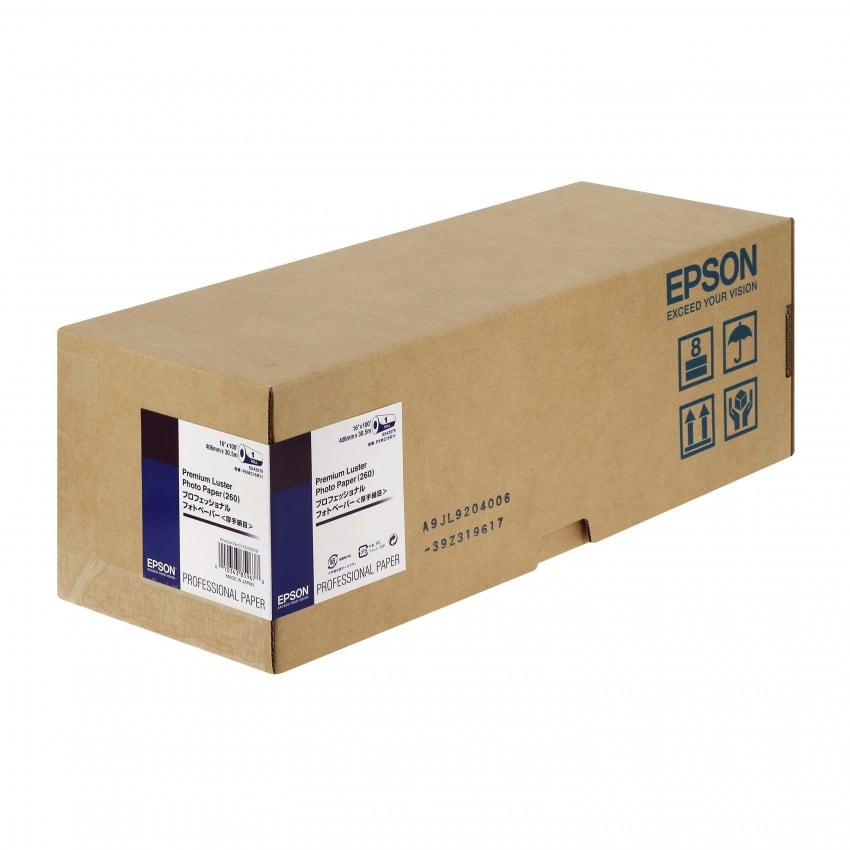 Papier jet d'encre EPSON Photo Premium lustré 260g - 16" (40,6cm) - 30,5m