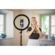 Hama Lampe anneau Ringlight LED Spotlight Steady 120 pour smartphone