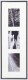 Cadre photo BRIO Gallery - Multivues PVC noir pour 3 photos 10x15