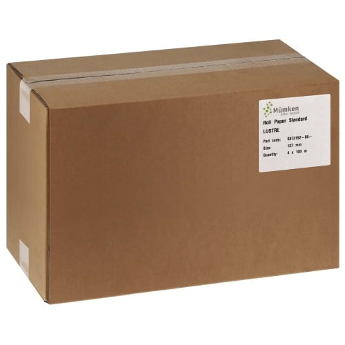 Papier jet d'encre NORITSU Standard lustré 250g pour D703 / D705 / D1005 / GREEN - 127mm x 100m - 4 rouleaux