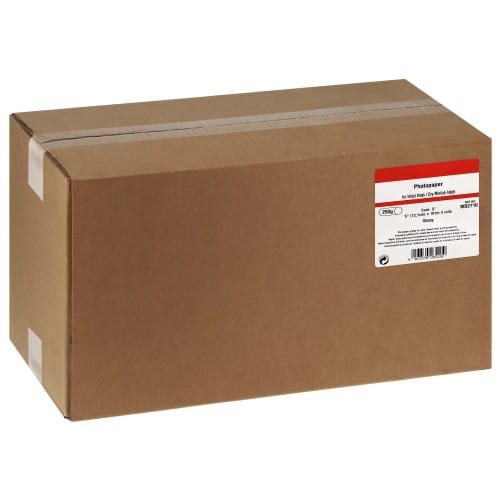 Papier brillant pour FUJI DL410 / DL430 / DL450 - 127mm x 101m - 250g - 4 rouleaux