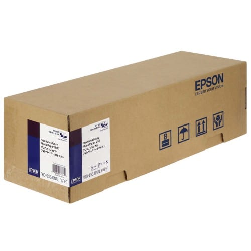 Papier jet d'encre EPSON Photo Premium glacé 260g - 16" (40,6cm) - 30,5m