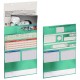 Pochette d'ordre MB TECH Digital Imaging - Verte - Largeur 16,5cm - Carton de 500 (avec code barre et ticket client détachable)