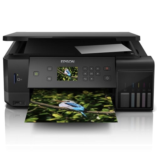 EPSON - Imprimante jet d'encre Ecotank ET-7700 - Multifonction - Réservoirs d'encre rechargeables intégrés - Tirages A4