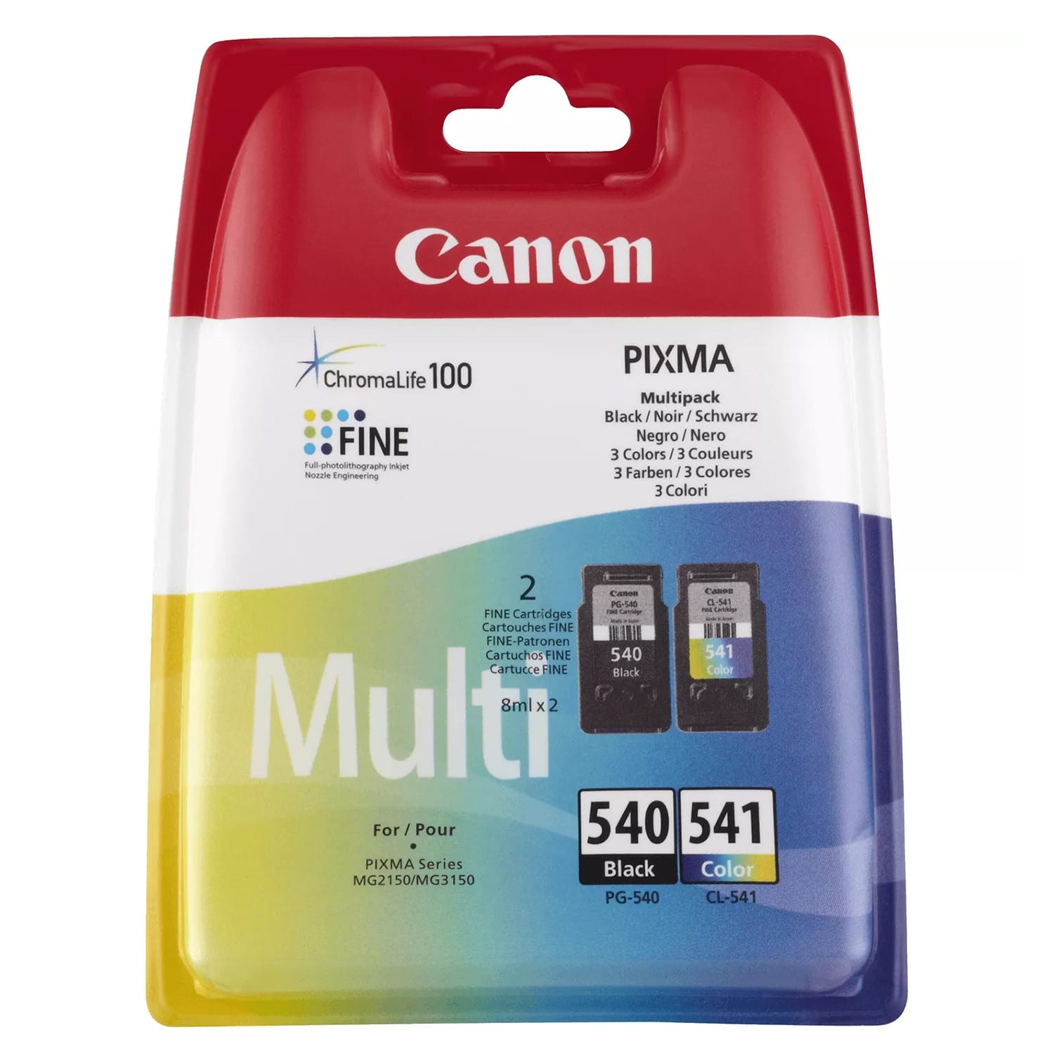 Cartouches d'encre PG-540XL CL-541XL Remanufacturées Compatibles pour Cartouche  Canon 540 541 XL pour Pixma TS5150 TS5151 MG4250 MG3650S MG3600 MX475  MX455(1 Noir & 1 Tricolore) : : Informatique