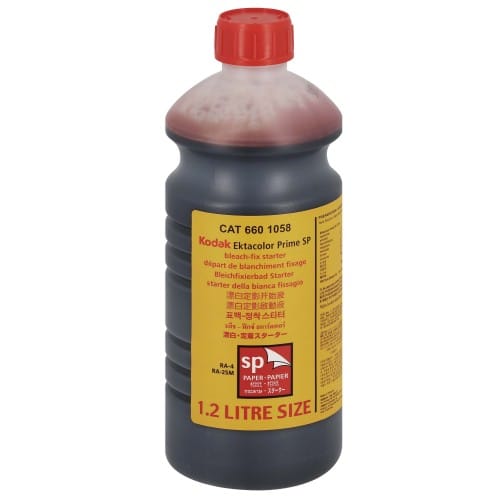 KODAK - Starter blanchiment fixage RA-4 Ektacolor Prime SP - Conditionnement 1 x 1,2 L (6601058)