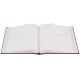 traditionnel CLASSIC - 100 pages blanches + feuillets cristal - 500 photos - Couverture Bordeaux 32x29cm - à l'unité