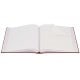 Album photo BREPOLS série ELITE 32,5x34cm  600 photos 10x15 - Traditionnel 100 pages blanches Bordeaux