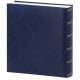 traditionnel ELITE - 100 pages blanches + feuillets cristal - 600 photos - Couverture bleue 32,5x34cm