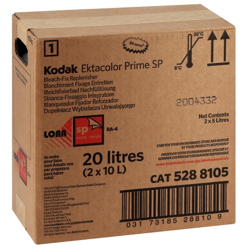 RA-4 KODAK PRIME LORR P2 Entretien Blanchiment Fixage (Pour 20L) 5288105 EKTACOLOR