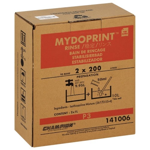 CHAMPION - Stabilisant RA-4 Mydoprint pour minilab KIS - pour faire 2 x 20 x 10 L (141006)