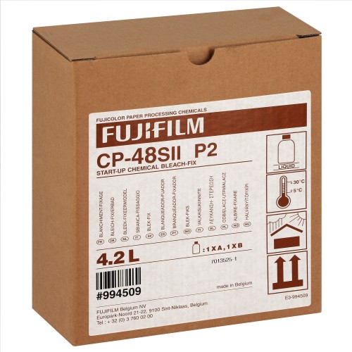 FUJI - Blanchiment Fixage CP48S/HV - pour faire 1 x 4,2 L de bain machine (994509)