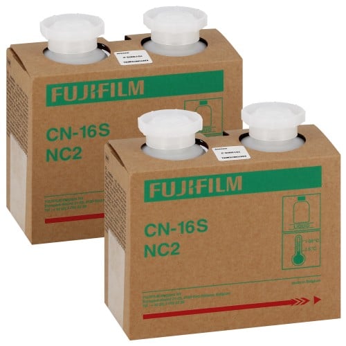 FUJI - Pack entretien CN-16S NC2 - Pack de 2 Cartouches Révélateur (B) + Stabilisant - pour faire 2x1000 films (990077)