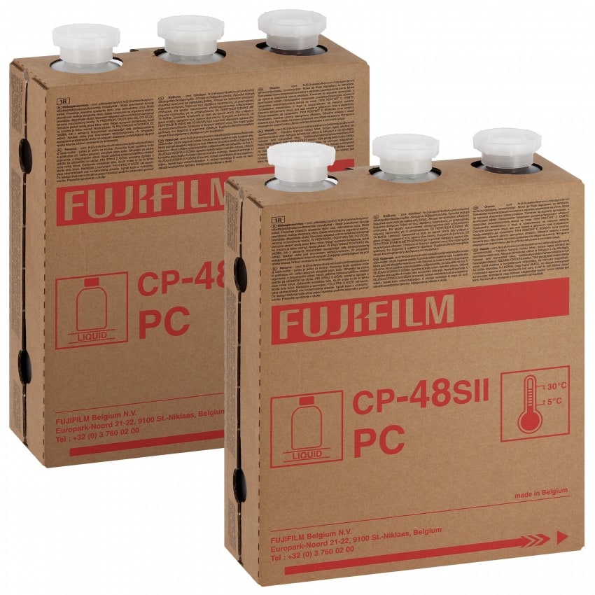 CP-48 S FUJI Pack entretien pour FRONTIER SLP800SC (330) - LP1500SC (350) - LP2000SC (370 - LP2500P (390) (2 cartouches : pour 2