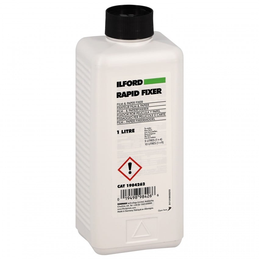 Fixateur film et papier ILFORD liquide - Flacon de 1L (Pour 5 ou 10L) 1984262 RAPID FIXER