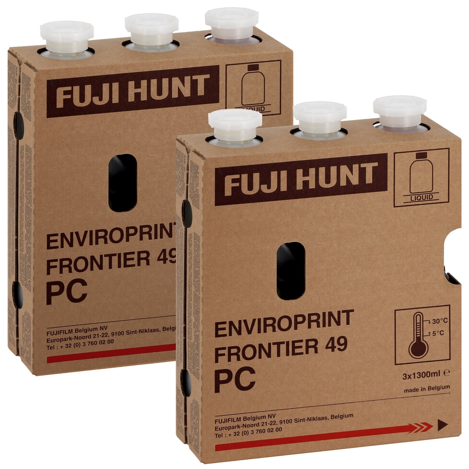 Pack entretien FUJI CP49 Enviro-Print - Pack de 2 Cartouches (999778)