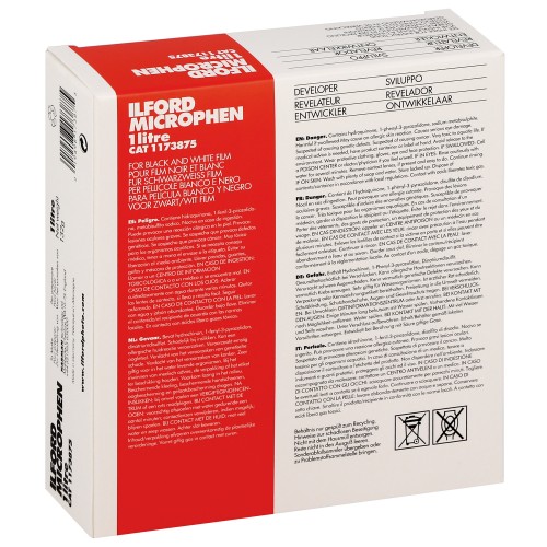 ILFORD - Révélateur film poudre - 2 sachets (Partie A et B) (Pour 1L) 1173875 MICROPHEN