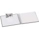 traditionnel FINE ART - 50 pages blanches + feuillet cristal - 50 photos - Couverture Grise 24x17cm