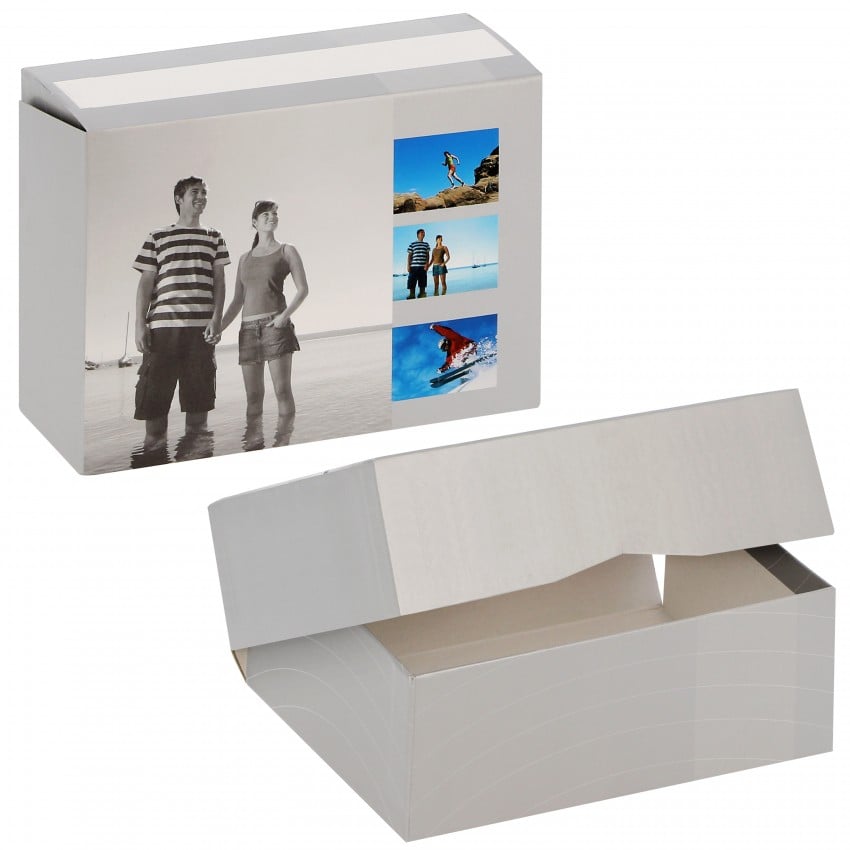 Coffret Silverline pour 200 photos 11x15 (carton de 54p)