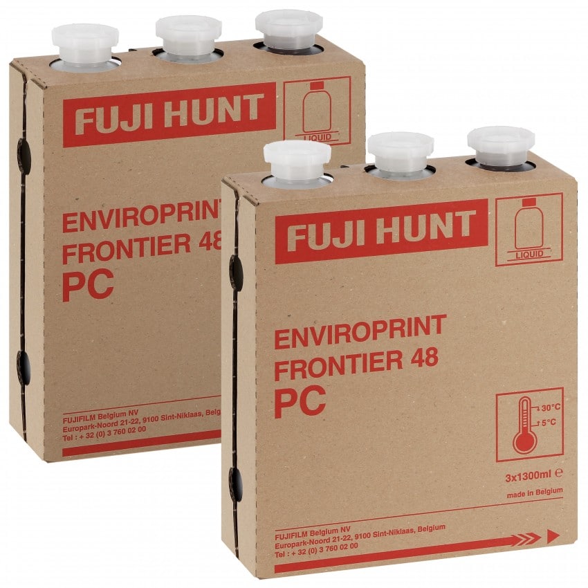 Fuji CP48 Enviro-Print 2 kits pour FR330 & 390 (Pour 2x111m²) *