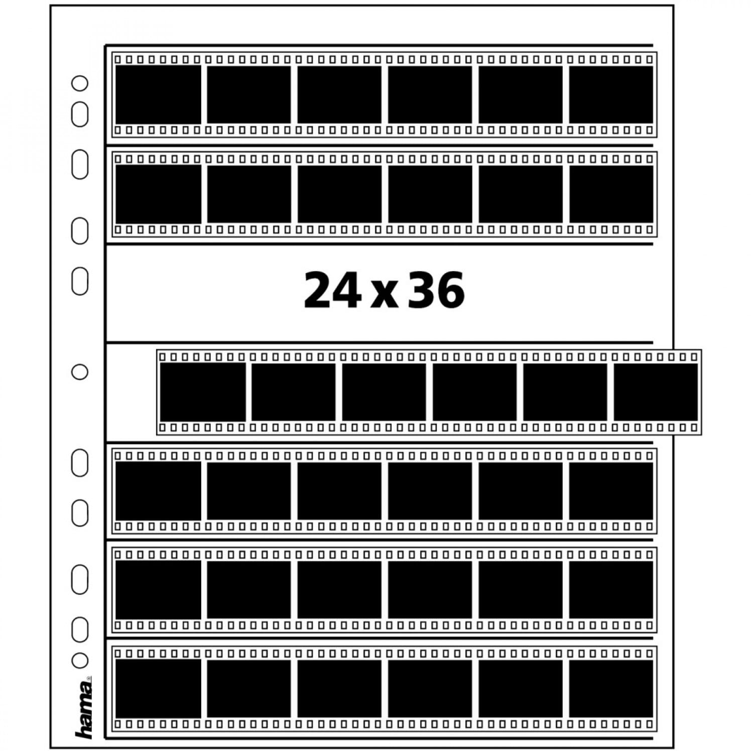 Feuillets de classement HAMA A4 - en papier cristal (pergamine