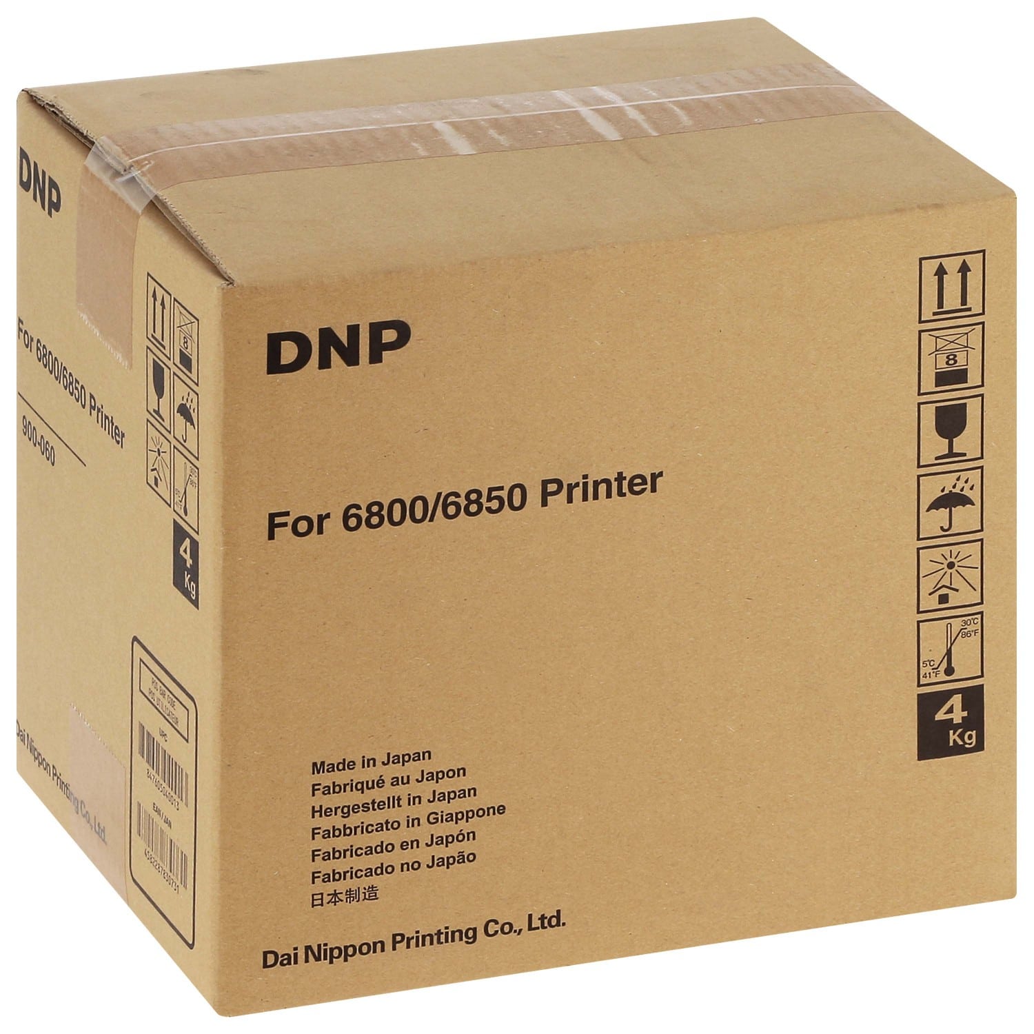 Consommable thermique DNP pour kiosk KODAK série 6 -  10x15cm - 750 tirages ou  15x20cm - 375 tirages