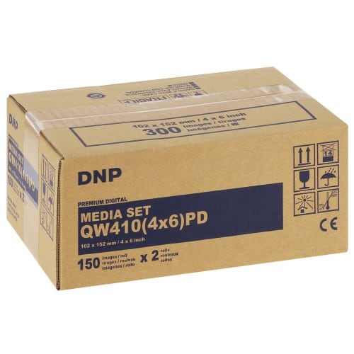 DNP - Consommable thermique pour DP-QW410 (Premium Digital) - 300 tirages 10x15
