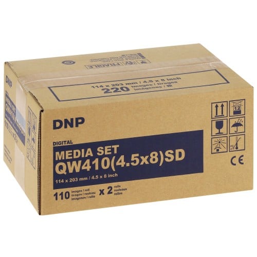 DNP - Consommable thermique pour DP-QW410 (Standard Digital) - 220 tirages 11x20