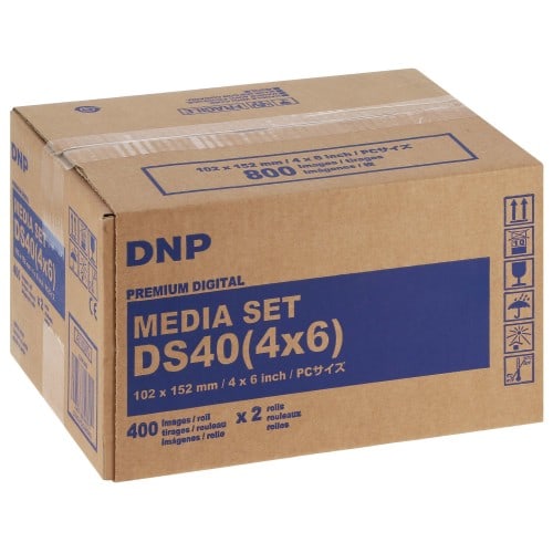 DNP - Consommable thermique pour DS40 - 10x15cm - 800 tirages