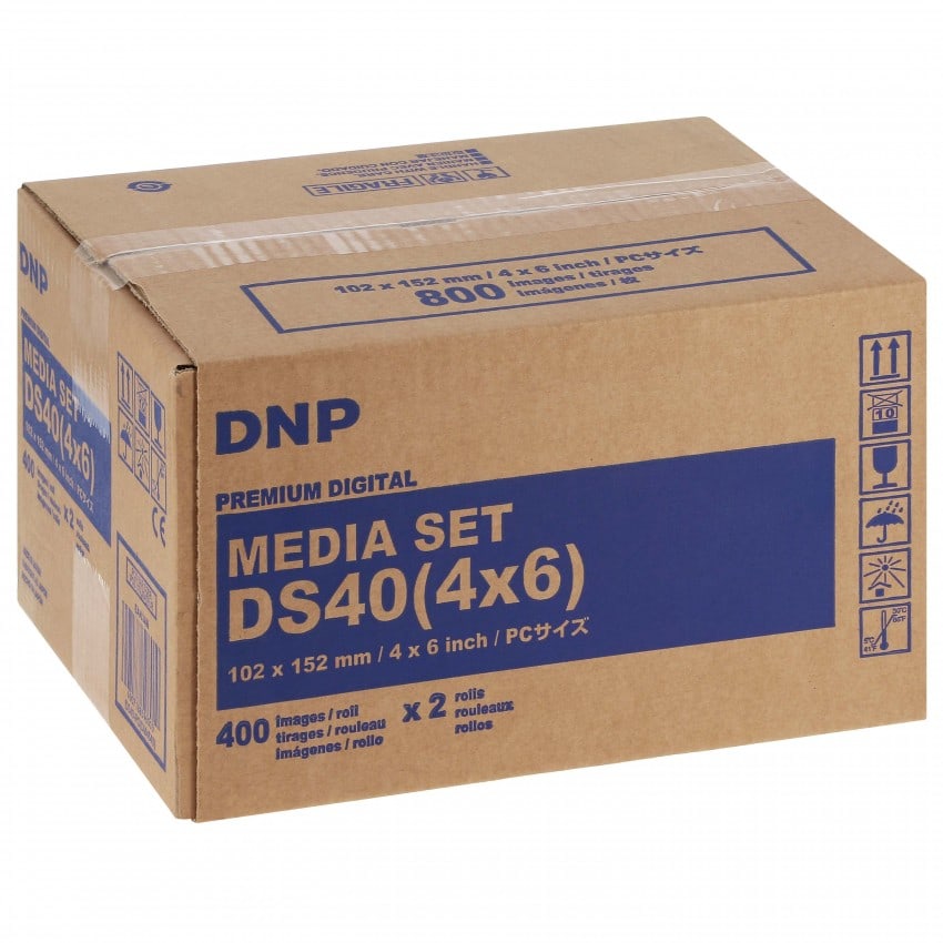 Consommable thermique DNP pour DS40 -  10x15cm - 800 tirages
