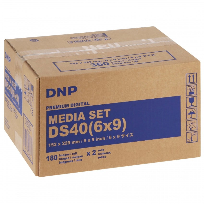 Consommable thermique DNP pour DS40 - 15x23cm - 360 tirages