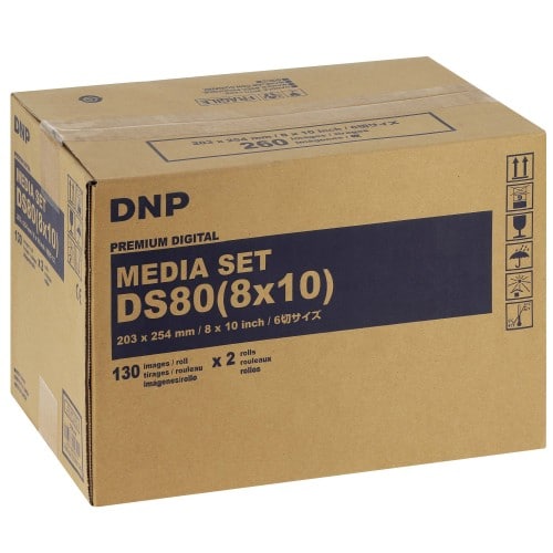 DNP - Consommable thermique pour DS80 -  20x25cm - 260 tirages