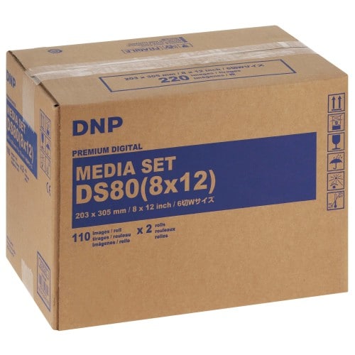 Consommable thermique DNP pour DS80 - 20x30cm - 220 tirages
