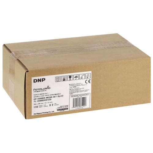 DNP - Consommable thermique pour DS80DX - 20x30cm - 110 tirages (recto/verso)