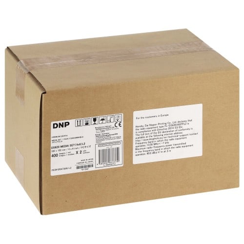 DNP - Consommable thermique pour DS620 (Premium Digital) - 10x15cm - 800 tirages - perforé 10x10cm/5x10cm (spécial évènementiel)
