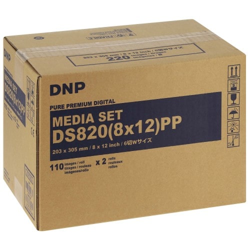 DNP - Consommable thermique pour DS820 (Pure Premium Digital) -  20x30cm - 220 tirages